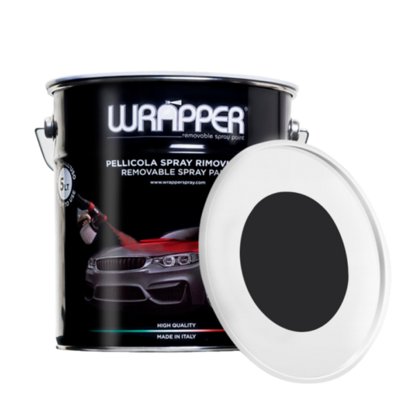 Wrapperspray Mat Zwart 5 Liter - Hoogwaardige Spray voor Auto Wrappen